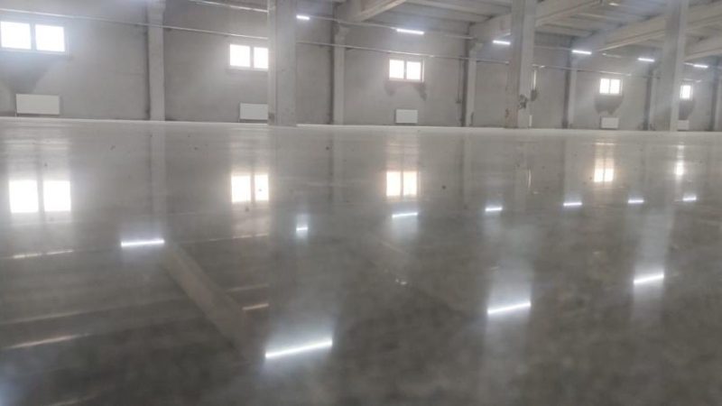 Pendik Beton Silim, Parlatma ve Saha Betonu